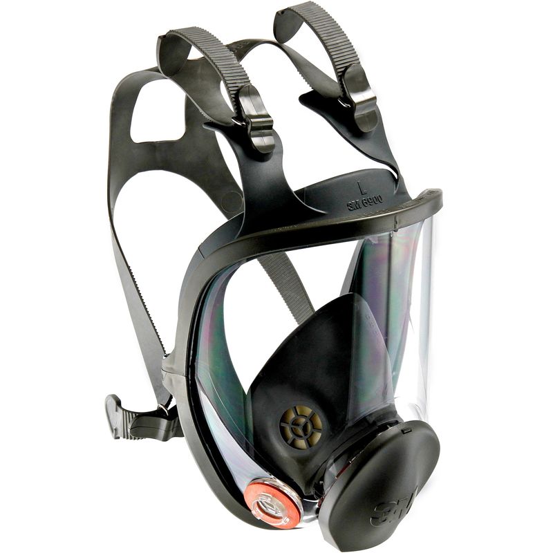 3M 6900 Full Facepiece Reusable Respirator  Particulate Gases Vapor Debris Protection
