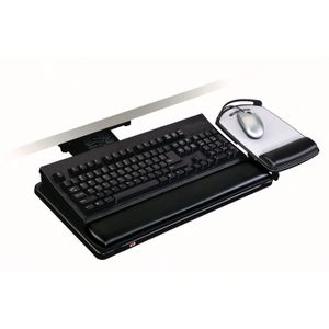 3M™ Underdesk Knob-Adjustable Keyboard Tray