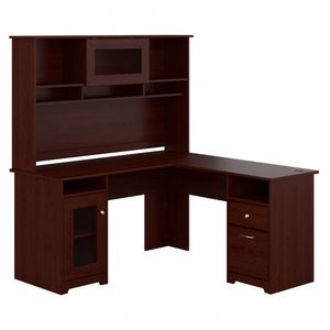 Bush Furniture Cabot L Shaped Desk With Hutch
