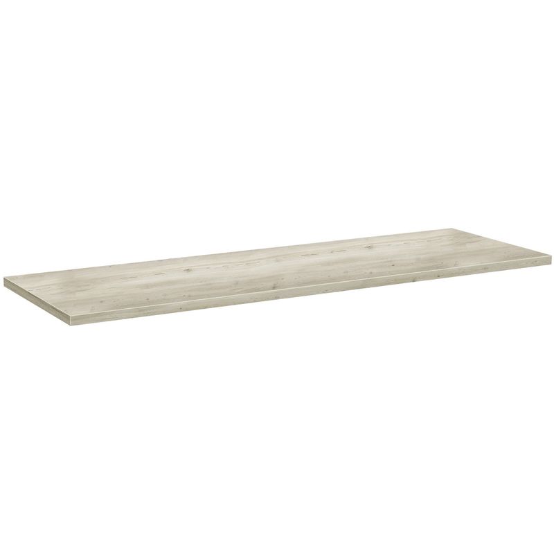 SpecialT LowPressure Laminate Tabletop  Aged Driftwood Rectangle Top  24 Table Top x 72 Table Top Low Pressure Laminate LPL Top Material