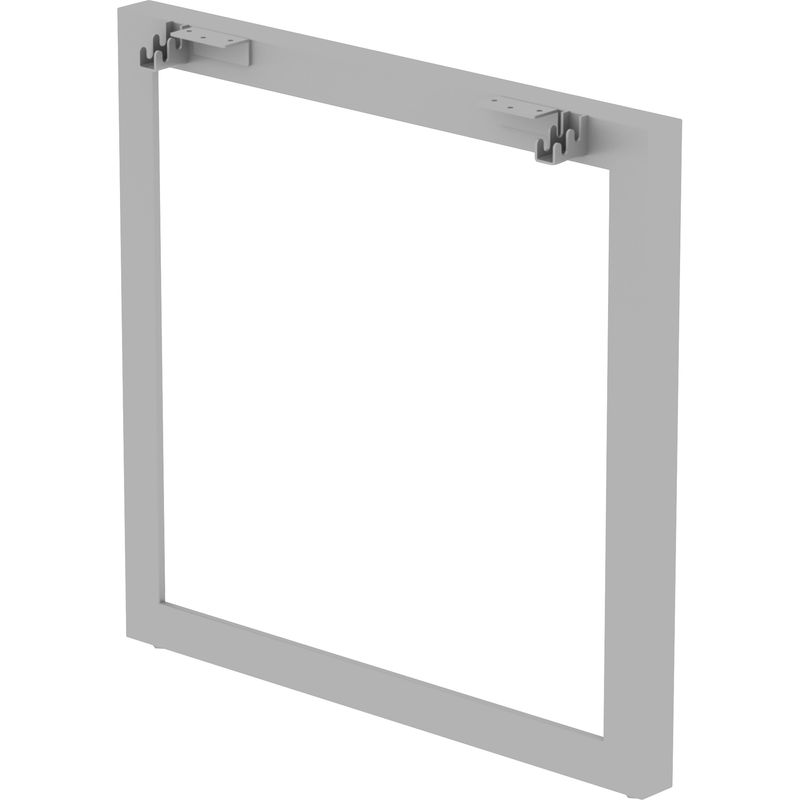 Lorell Relevance Series Deskheight Side Leg Frame 291H x 285W Silver