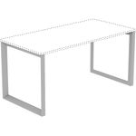Lorell Relevance Series Deskheight Side Leg Frame 291H x 285W Silver