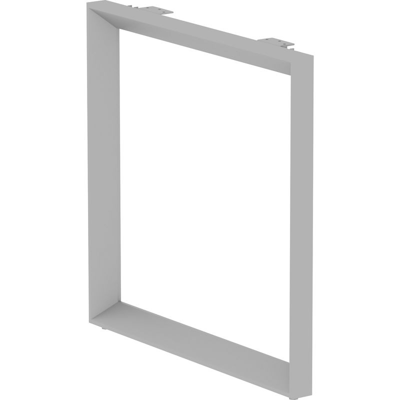 Lorell Relevance Series Deskheight Side Leg Frame 291H x 285W Silver