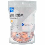 Medline Highfidelity Foam Earplugs  Recommended for Ear  35  Noise Reduction Rating Protection  Highfidelity Foam  Orange  50Bag  30Carton